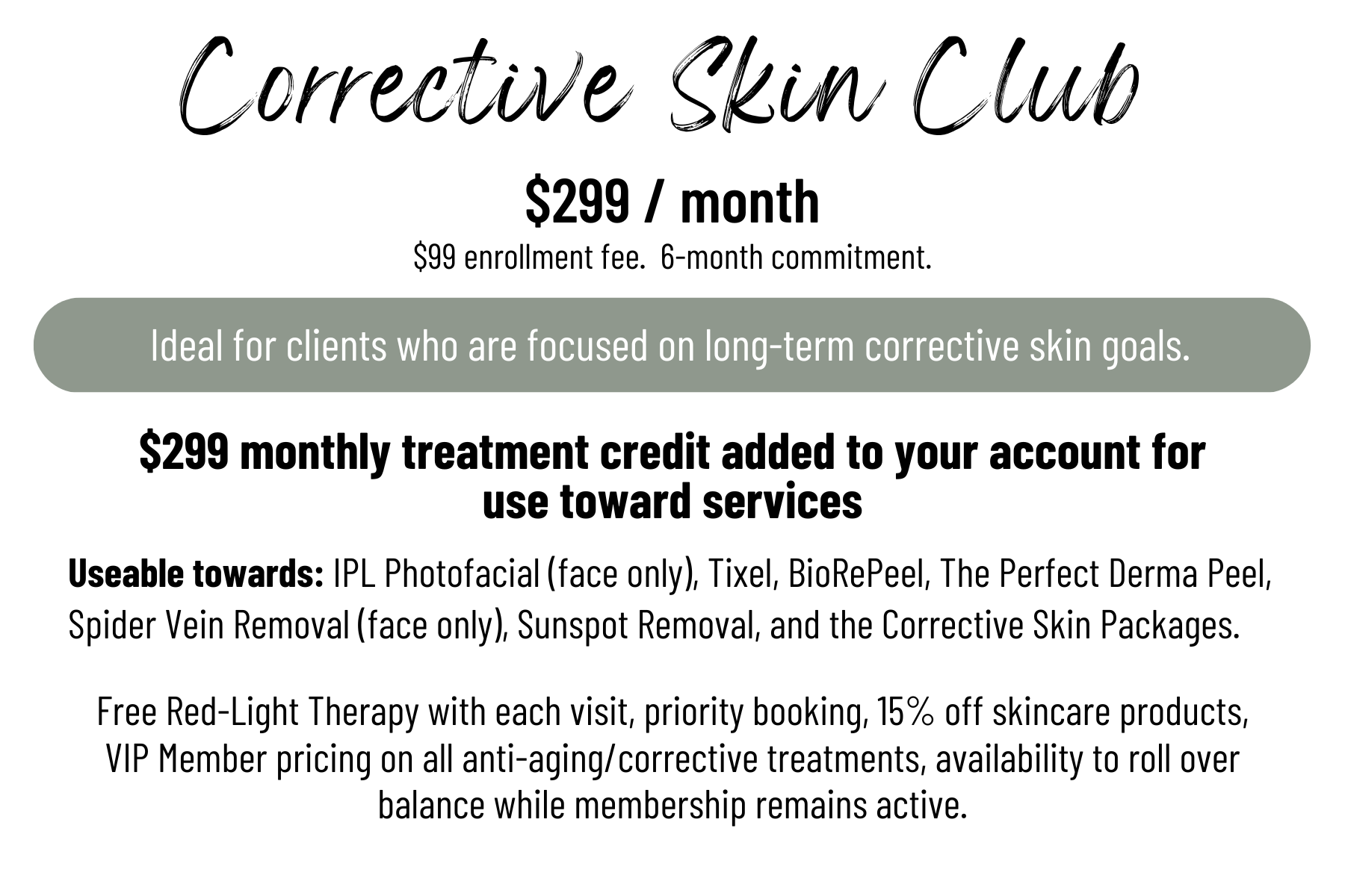 $299 month
